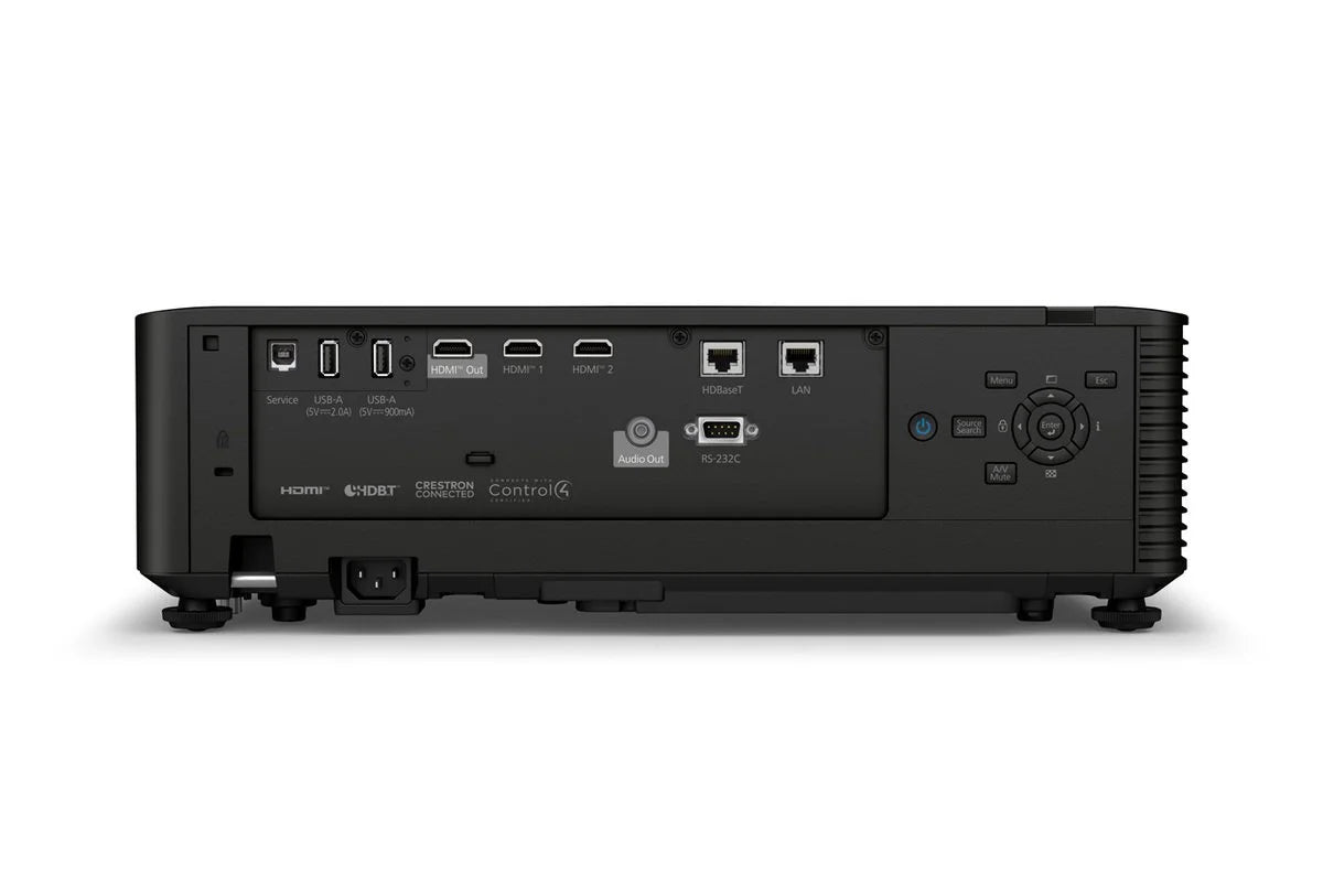 Epson PowerLite L695SE 6,000-Lumen Short Throw 3LCD Laser Projector with 4K Enhancement