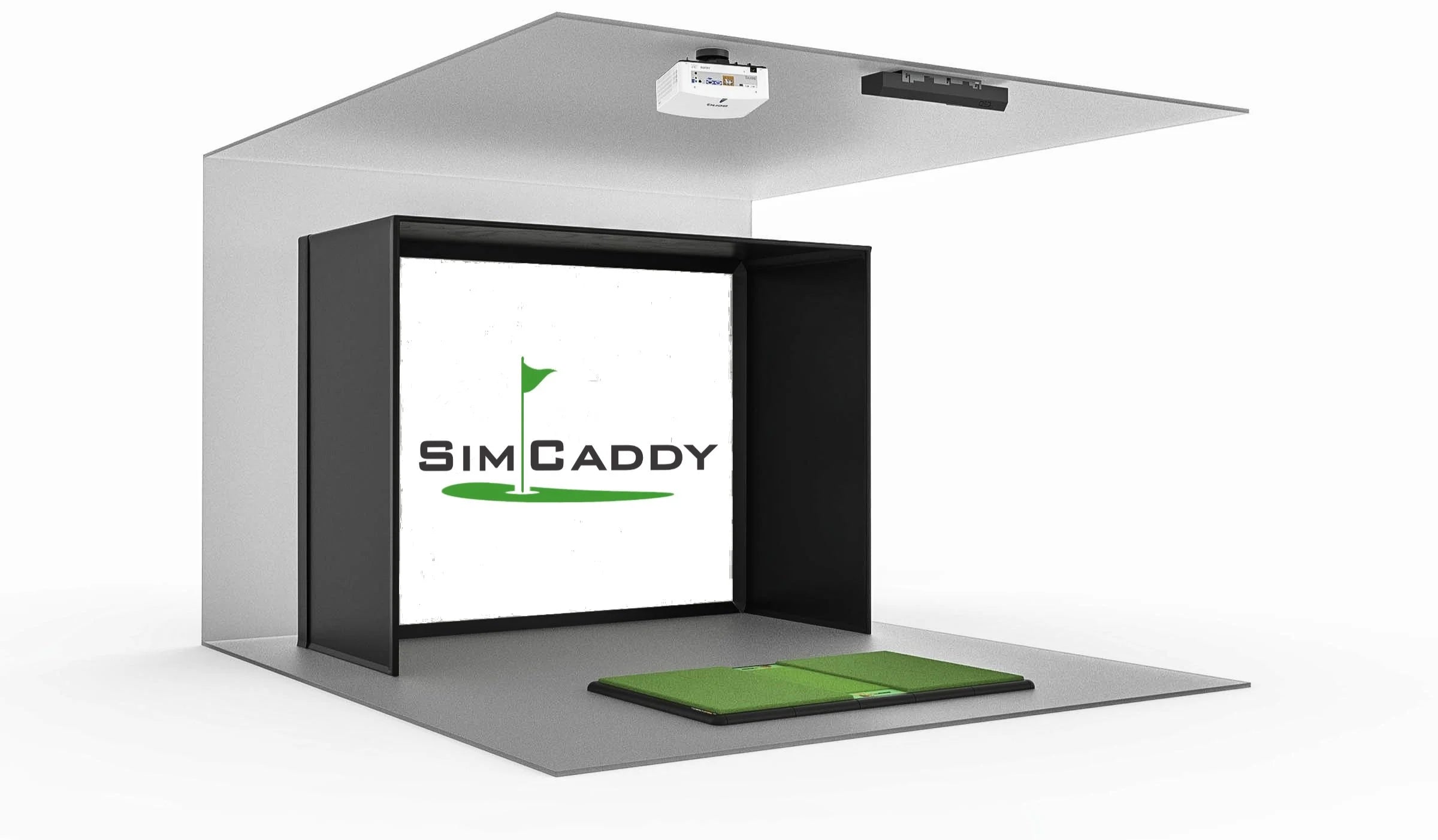 New C-Series! DIY Golf Simulator Enclosure Kit with Impact Screen