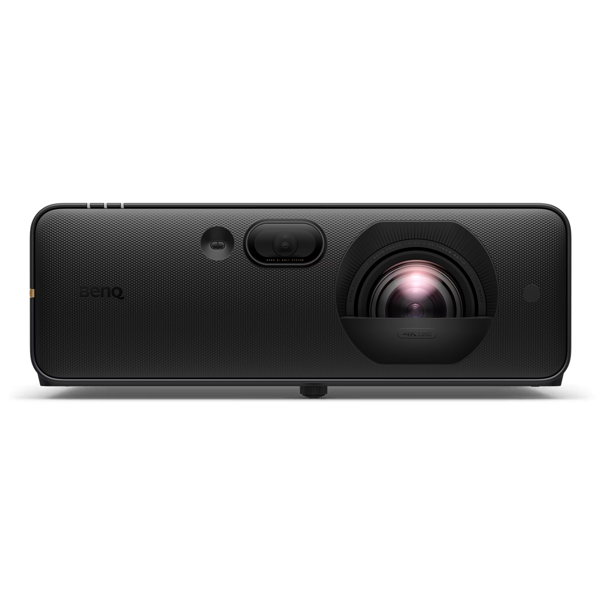 BenQ AK800ST 4K Short-Throw Laser Golf Simulator Projector with a front-facing lens and sensor module.