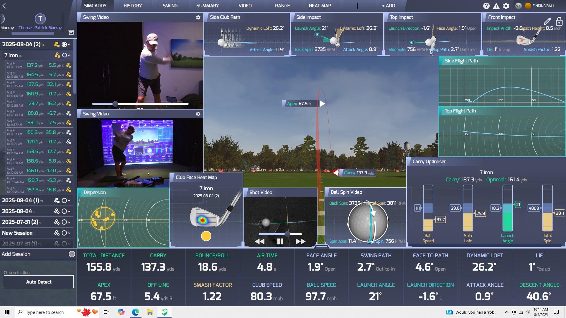 ProTee VX Launch Monitor / Golf Simulator (Canada)