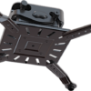 Black Flush-Mount Projector Mount (Pro-AV grade) with a square base and four adjustable arms for secure installation.