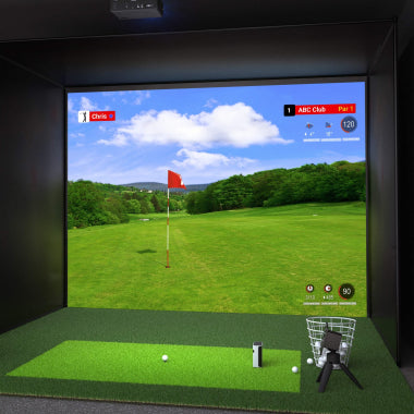 BenQ AH30ST 3000-Lumen Short Throw 1080P LED Golf Simulator Projector