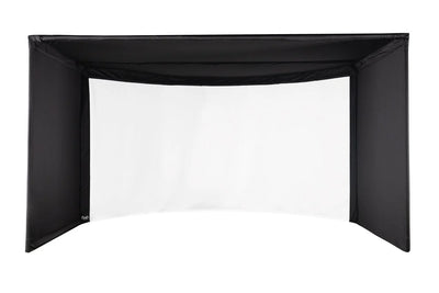 Curved Golf Simulator Enclosure Kit with Impact Screen