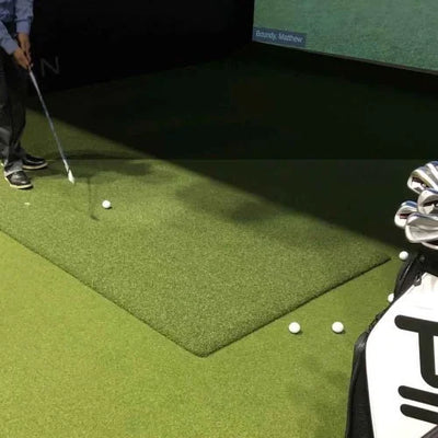 SimCaddy EZ Tee Hybrid Plus 4x10 Hitting Mat