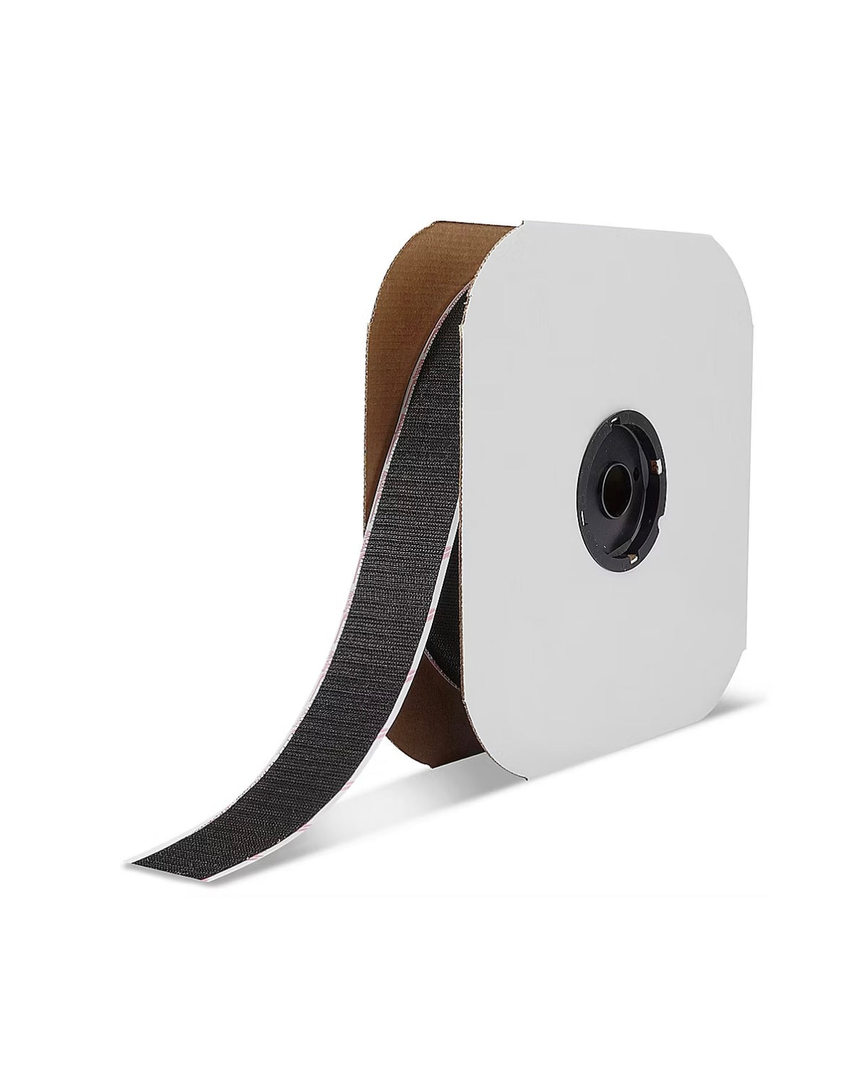 VELCRO® Brand Adhesive Hook Tape, Black, 1½″ × 75′