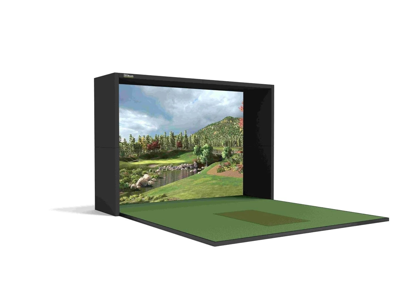Simbooth 1 Premium All-inclusive Golf Simulator Kit