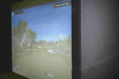 SimBooth 4 Commercial Golf Simulator Enclosure