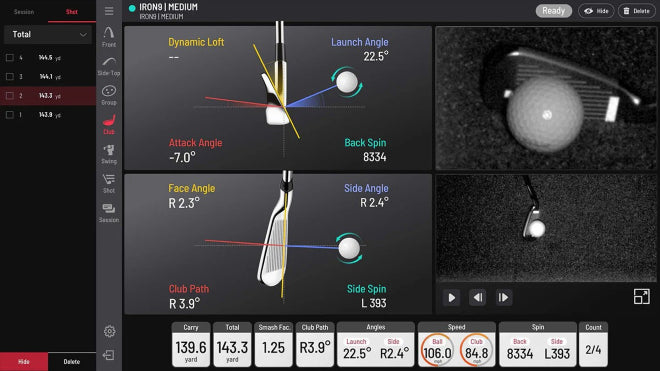 Uneekor EYE XO2 All-In Golf Simulator / Launch Monitor