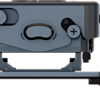 A heavy-duty gray metal Flush-Mount Projector Mount (Pro-AV grade) with adjustable knobs and mounting hardware.