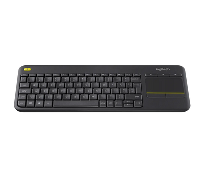 K400 Plus Wireless Keyboard with Integrated Touchpad