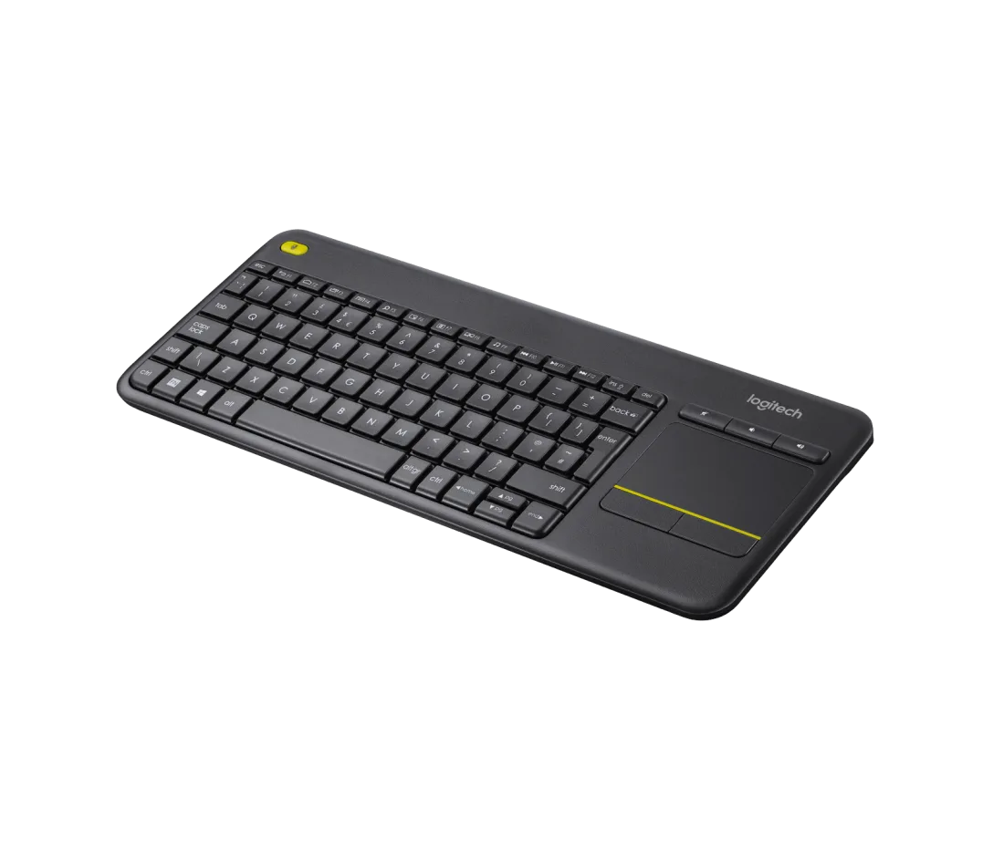 K400 Plus Wireless Keyboard with Integrated Touchpad