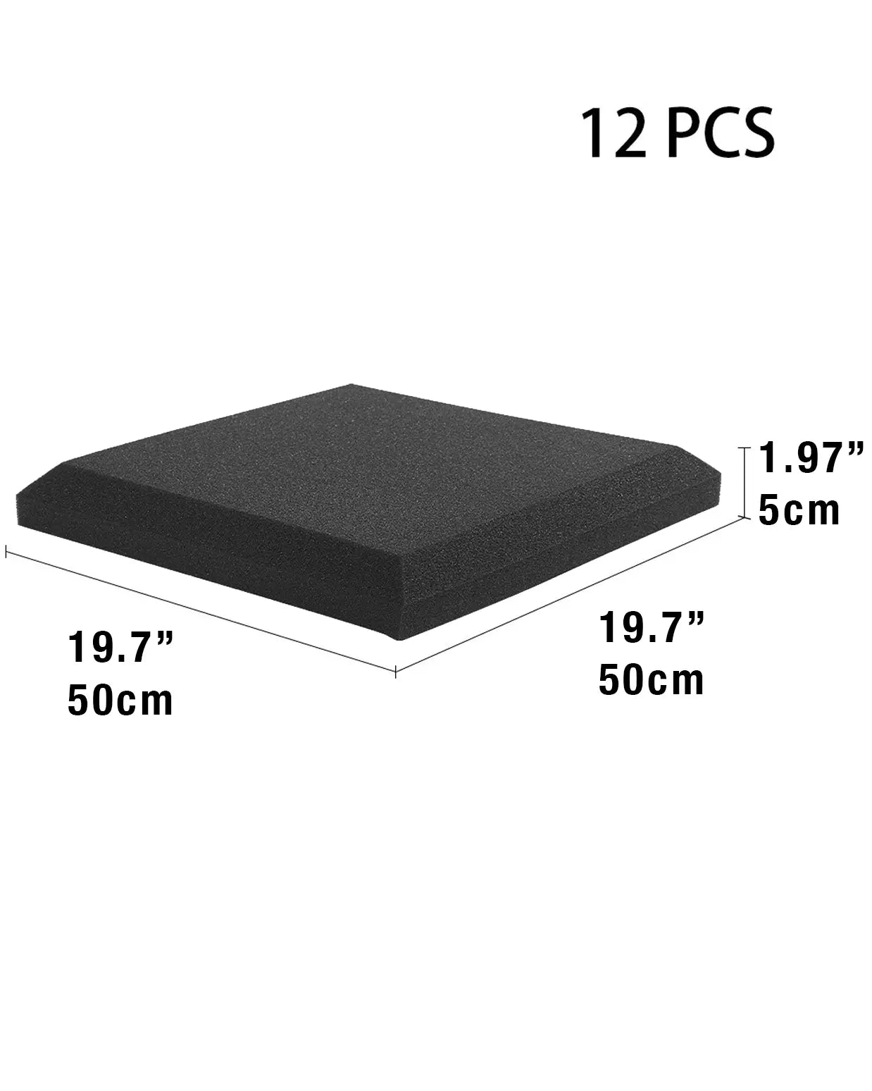 2'x2' Peel & Stick Foam Protection Panels - 12pc