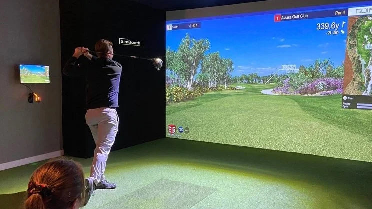 SimBooth 3 Commercial Golf Simulator Enclosure