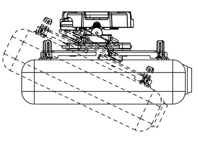 Flush-Mount Projector Mount (Pro-AV grade)